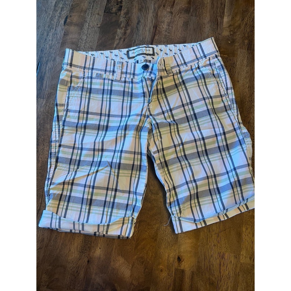 Abercrombie & Fitch Plaid Shorts size 4